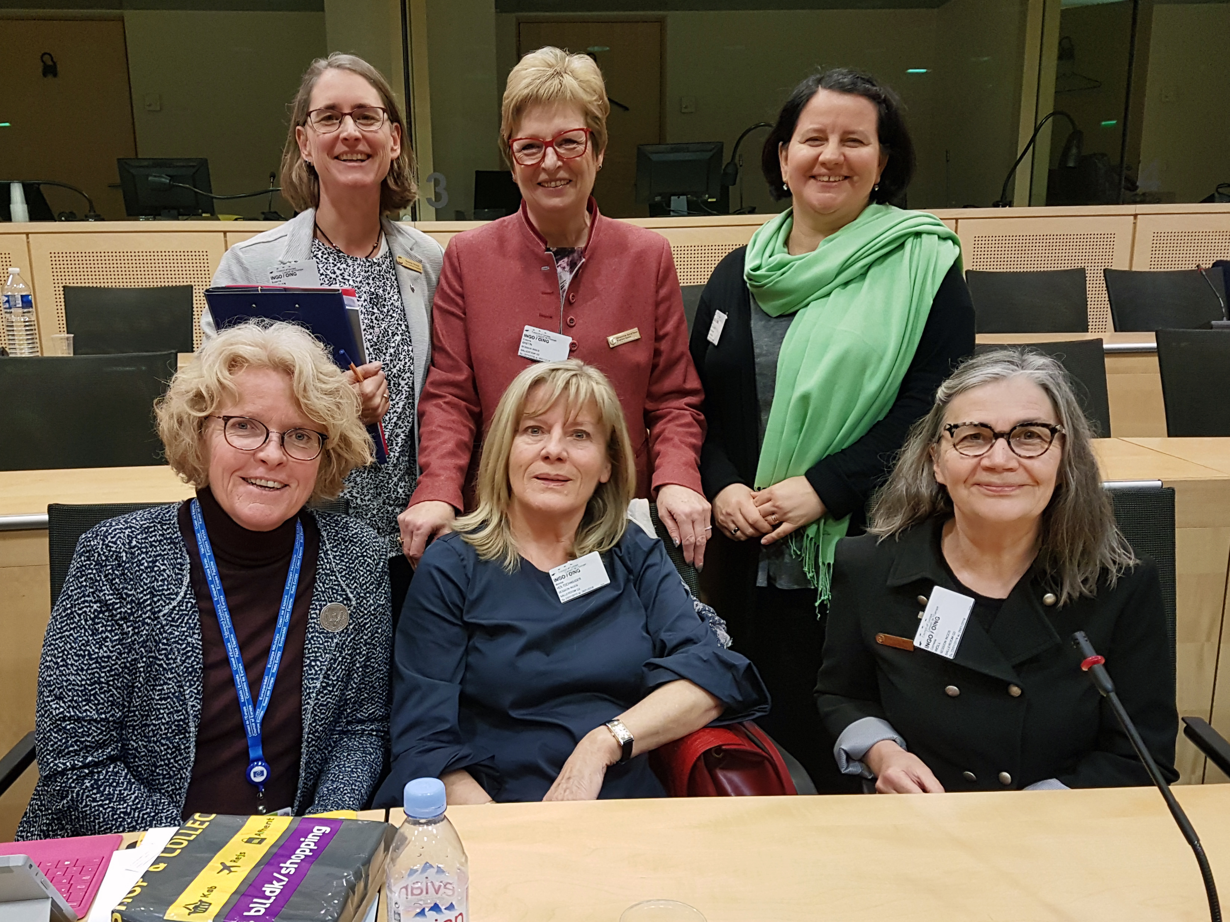Soroptimists at the CINGO January session 2018